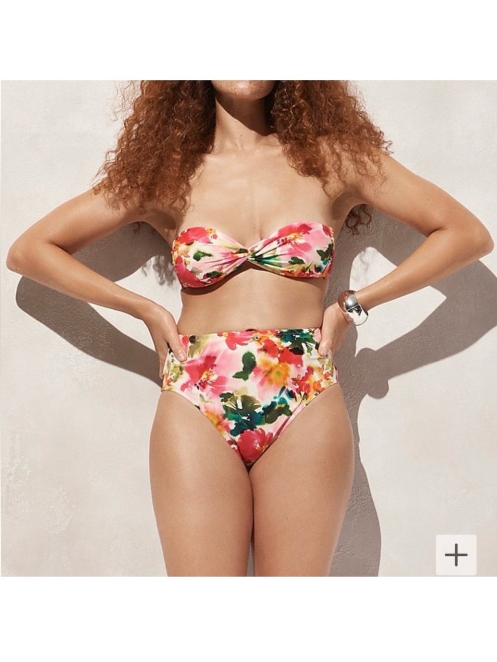NWT J. Crew Floral Bikini Set -XS